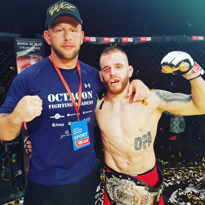 Ilja Škondrič a víťazný Tomáš Deák.